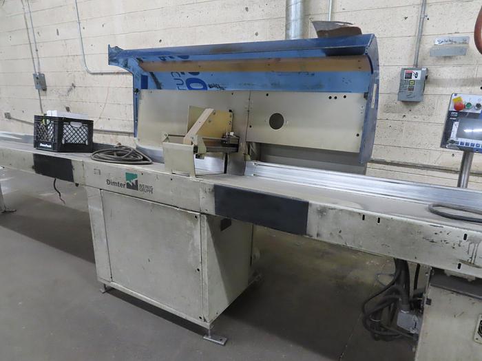 Used Weinig Dimter Gruppe Opticut S 50 Cross-Cut Saw  