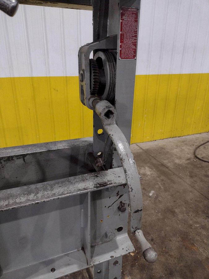 Used 75-Ton Dake H-Frame Press, Model: 75H