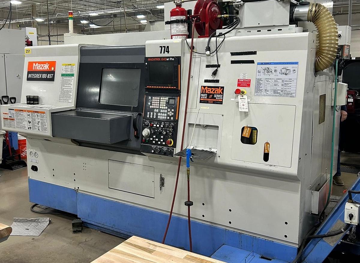 Used 2007 Mazak Integrex 100-IIIST CNC Lathe