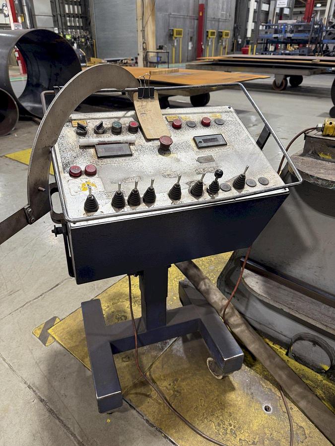 Used 1.5" x 10' MG 4-ROLL HYDRAULIC PLATE BENDING ROLL