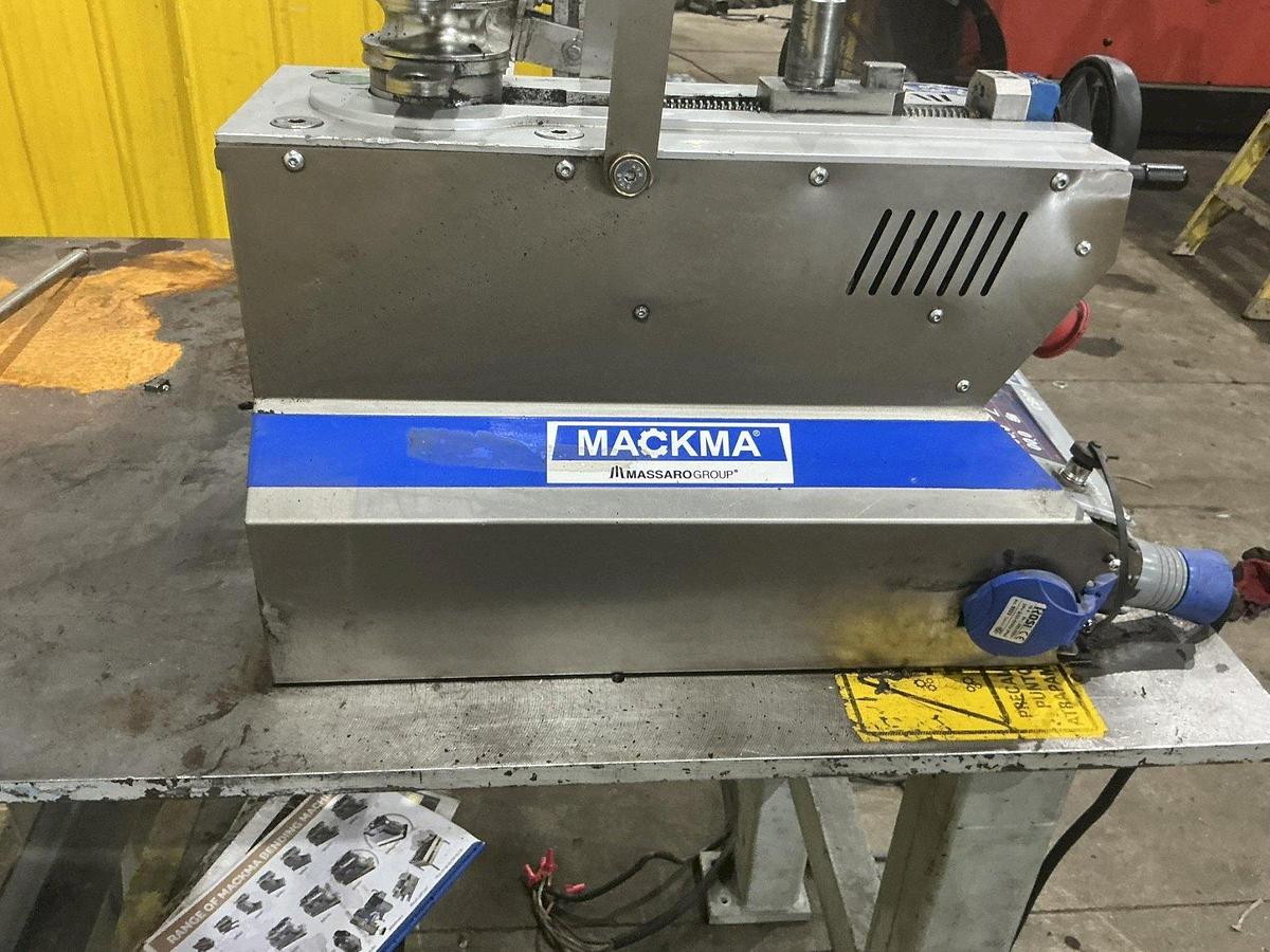 Used Mackma Portable Pipe Bender, Model BM 34