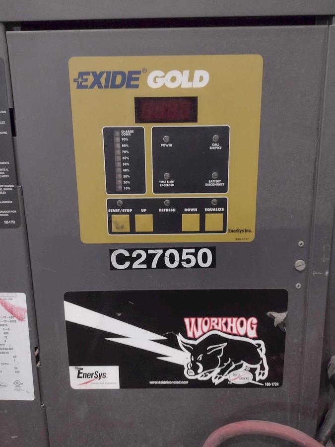 Used Exide Workhog Gold WG1-12-680 Battery Charger