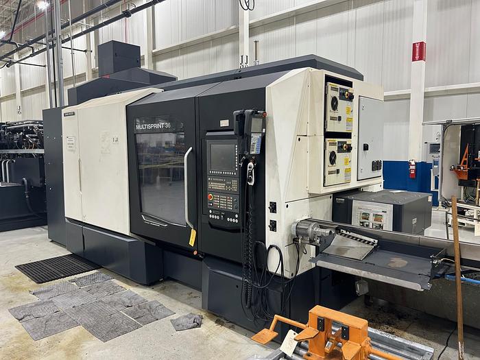 Used 2019 DMG Mori Mutlisprint 36 CNC Multi-Spindle Lathe