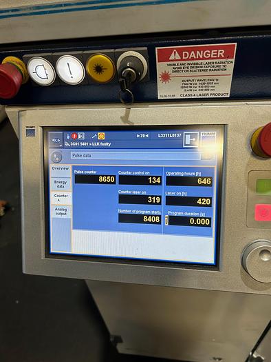 Used 2013 Trumpf TruDisk 2001 (4C)