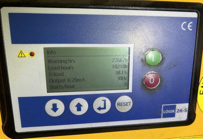 Used 50 HP Eaton Rotary Screw Air Compressor, Model: PRV0500003D