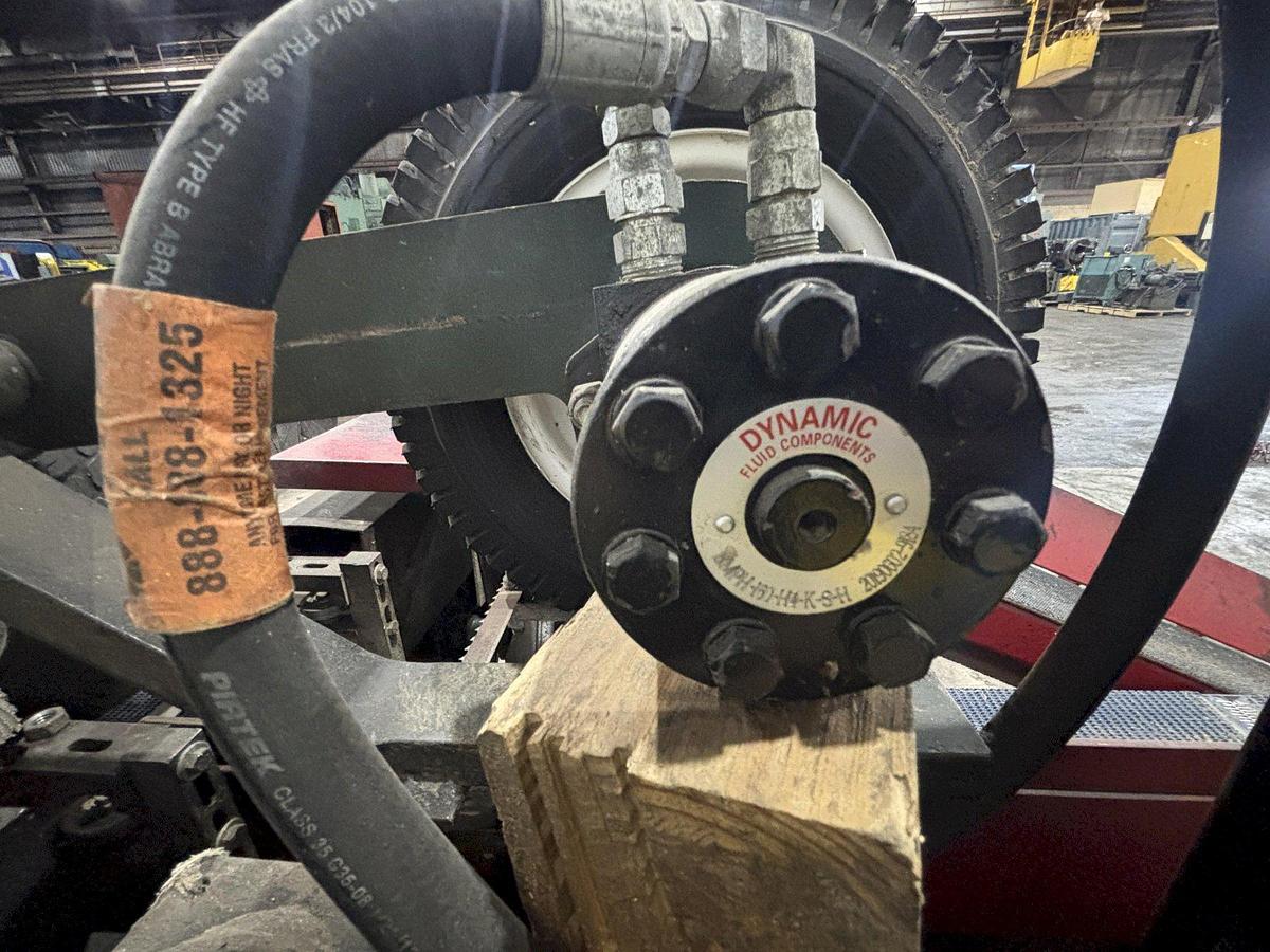 Used Morgan Multi-Head Re-Saw Pallet Making Saw