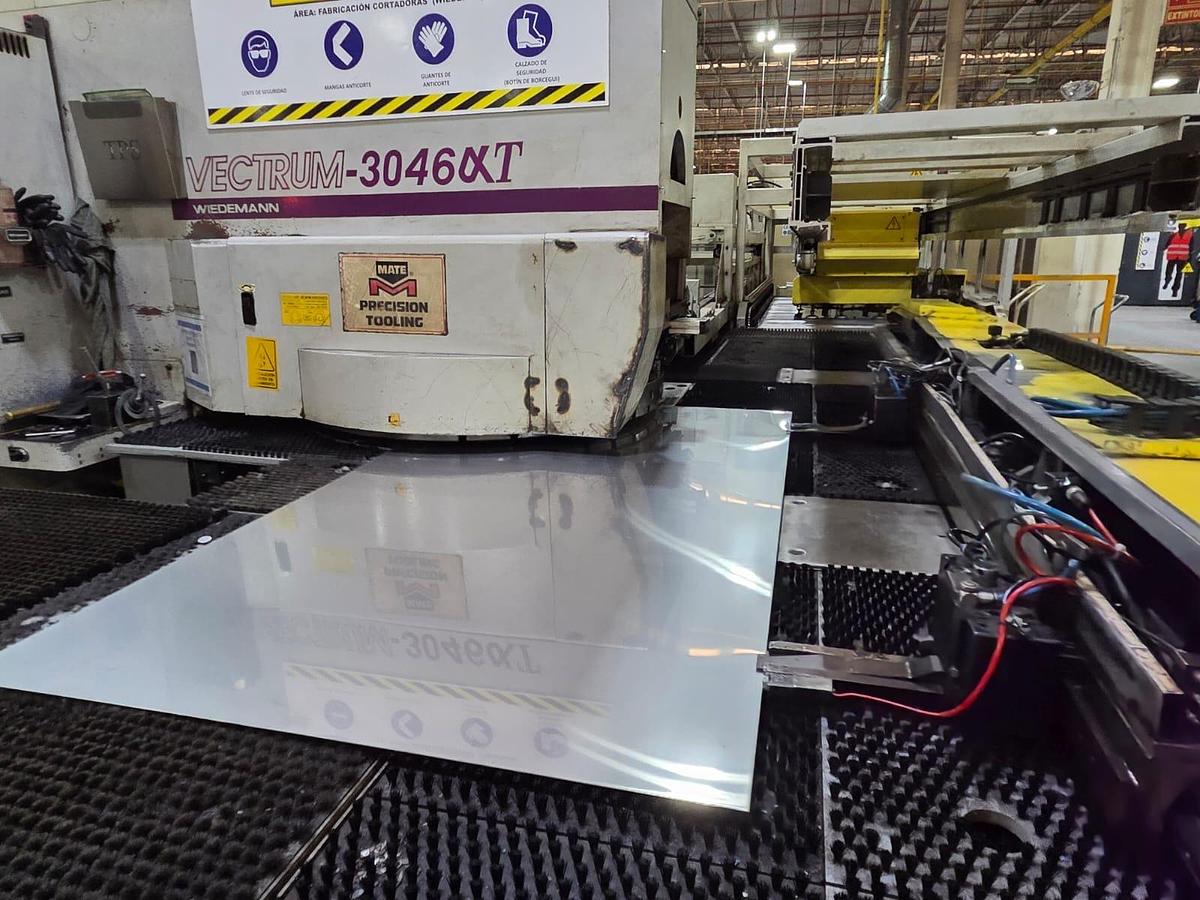 Used 33-Ton Wiedemann-Muratec CNC Turret Punch, Model: Vectrum-3046 Alpha XT