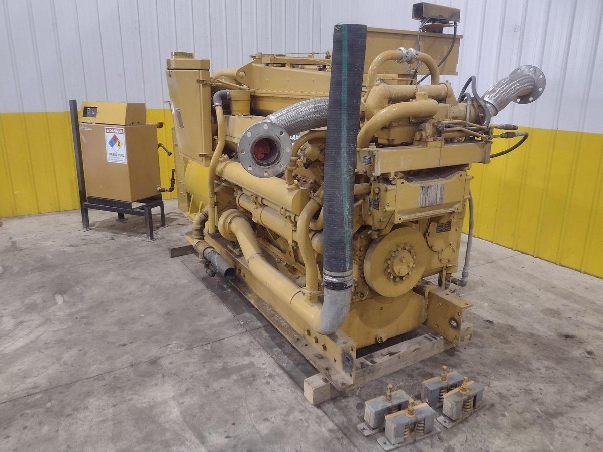 Used 500 Kw Caterpillar Diesel Generator, Model: D348