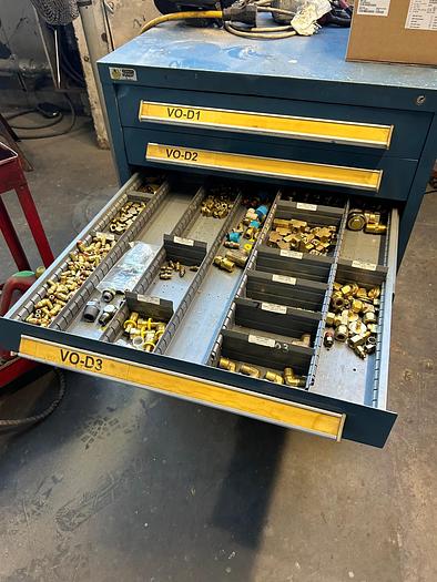 Used 9-Drawer Stanley Vidmar Cabinet