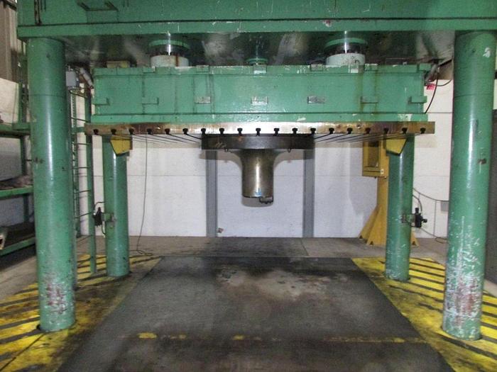 Used Murdock 1250-Ton 4-Post Hydraulic Press