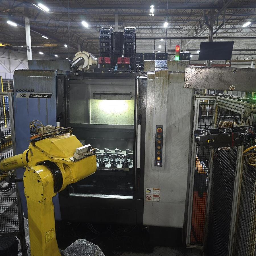 Used 2020 Doosan XC 4000 DA-2SP Twin Spindle Vertical Machining Center