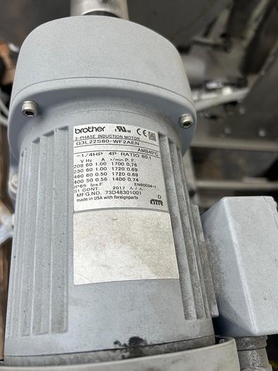 Used 7 Cu Ft Ribbon Blender  Stainless Steel Food Grade (50 Gallons)