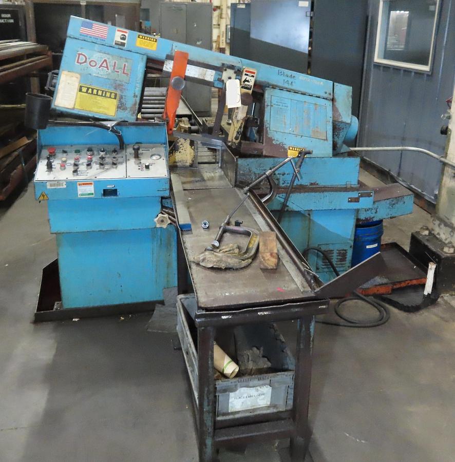 Used 12" x 12" DoAll  Model: #C-305A fully automatic horizontal bandsaw