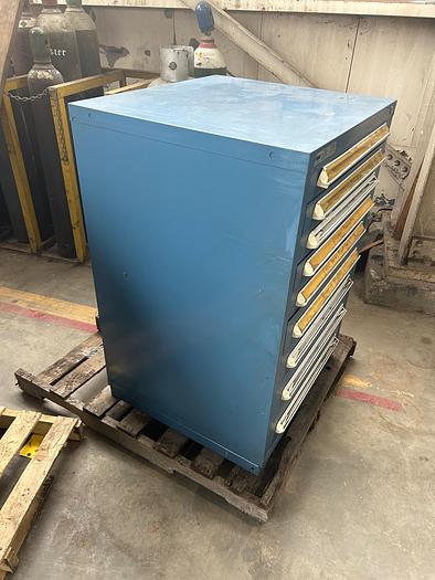 Used 9-Drawer Stanley Vidmar Cabinet