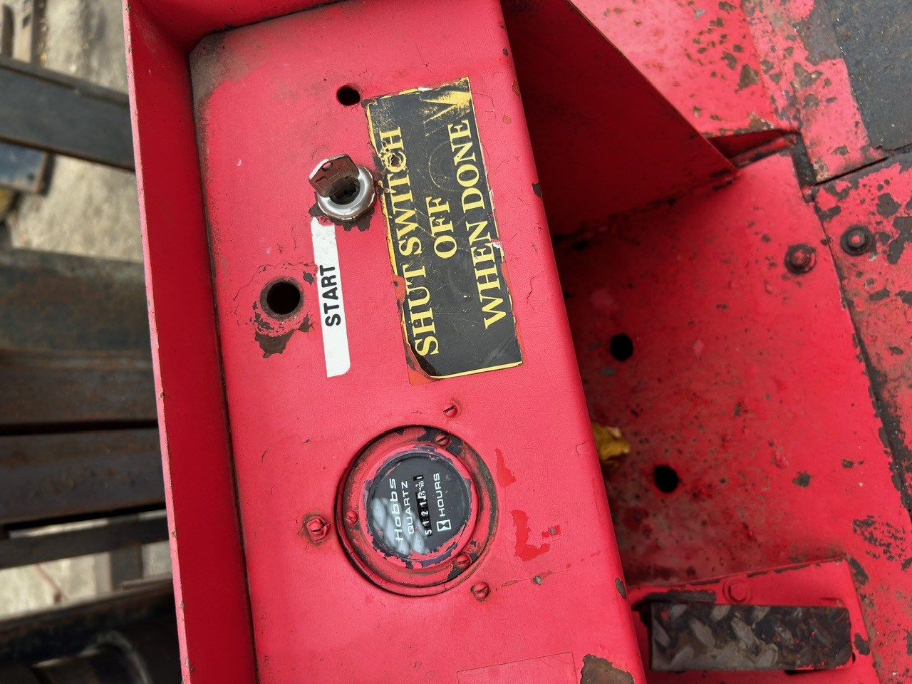 Used 80,000 LB. BRISTOL RIGGER SPECIAL FORK TRUCK