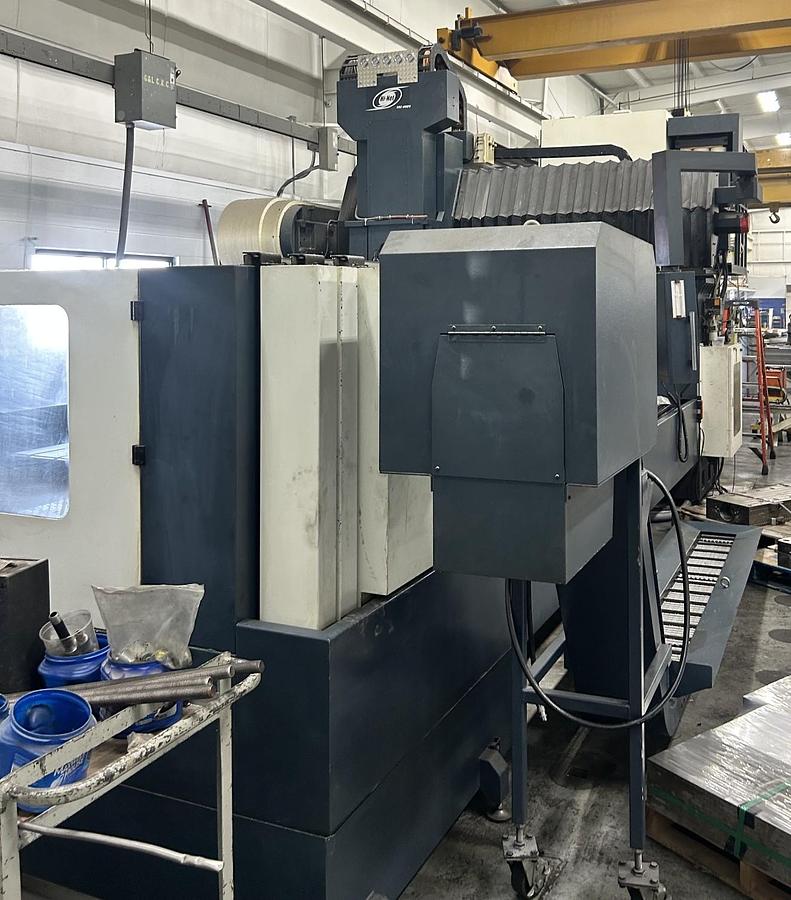 Used Johnford 3-Axis DMC-4100PH Hi-Net Double Column Vertical Machining Bridge Mill