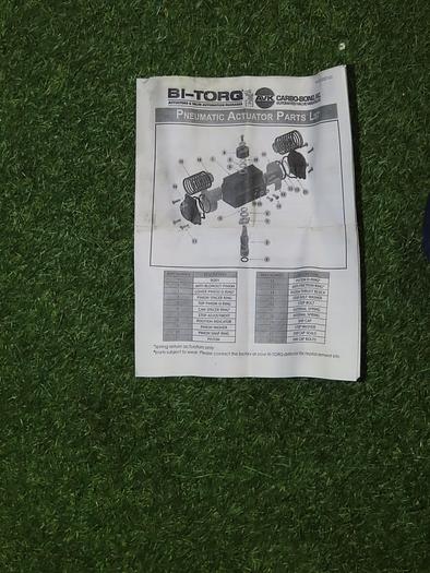 Used Bi-Torq PN85SR, 3" Butterfly Valve W/ Pneumatic Actuator & Bray Commercial VRC-VE900G-T1 Electro-Pneumatic Positioner