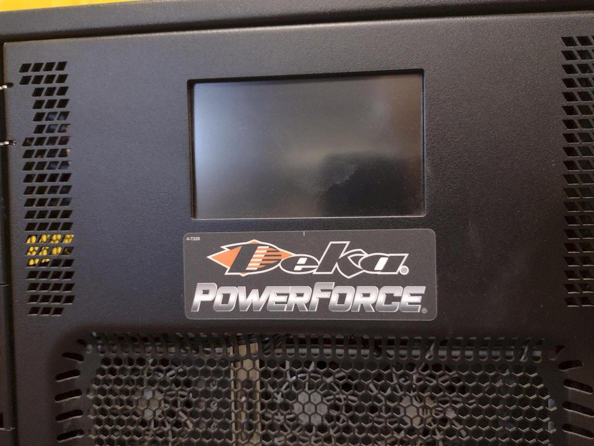 Used Deka PowerForce Model: 900EB3-18P Forklift battery charger