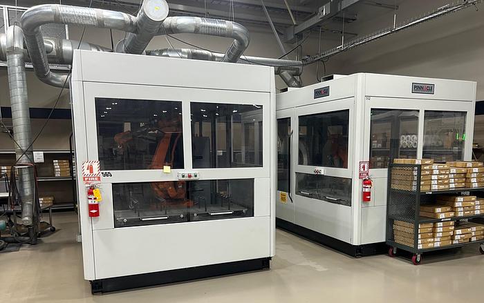 Used 2001 Pinnacle Technologies, Inc. ABB Robotic Grinding Cell