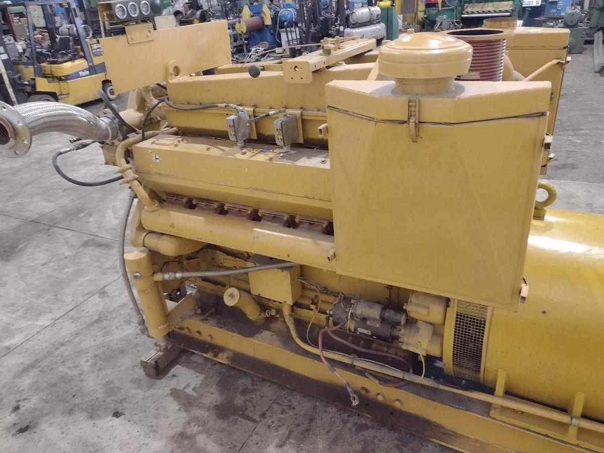 Used 500 Kw Caterpillar Diesel Generator, Model: D348