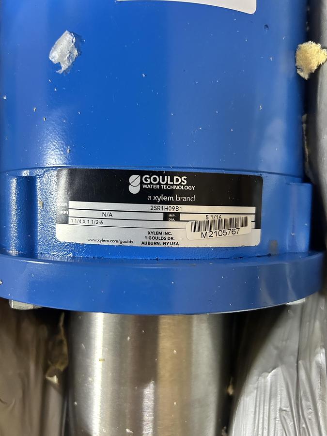 Goulds NPV Series model 2SR1H09B1