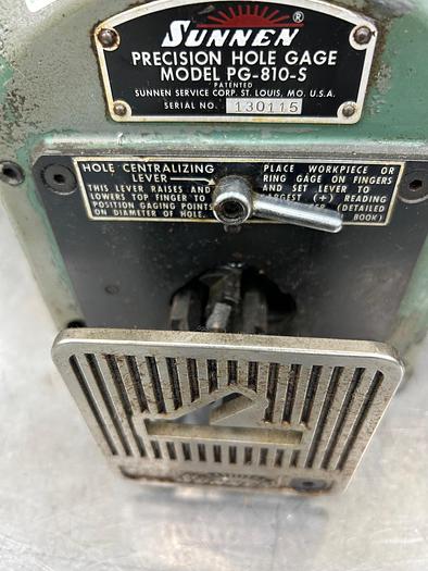 Used Sunnen Precision Hole Gage, Model: PG-810-S
