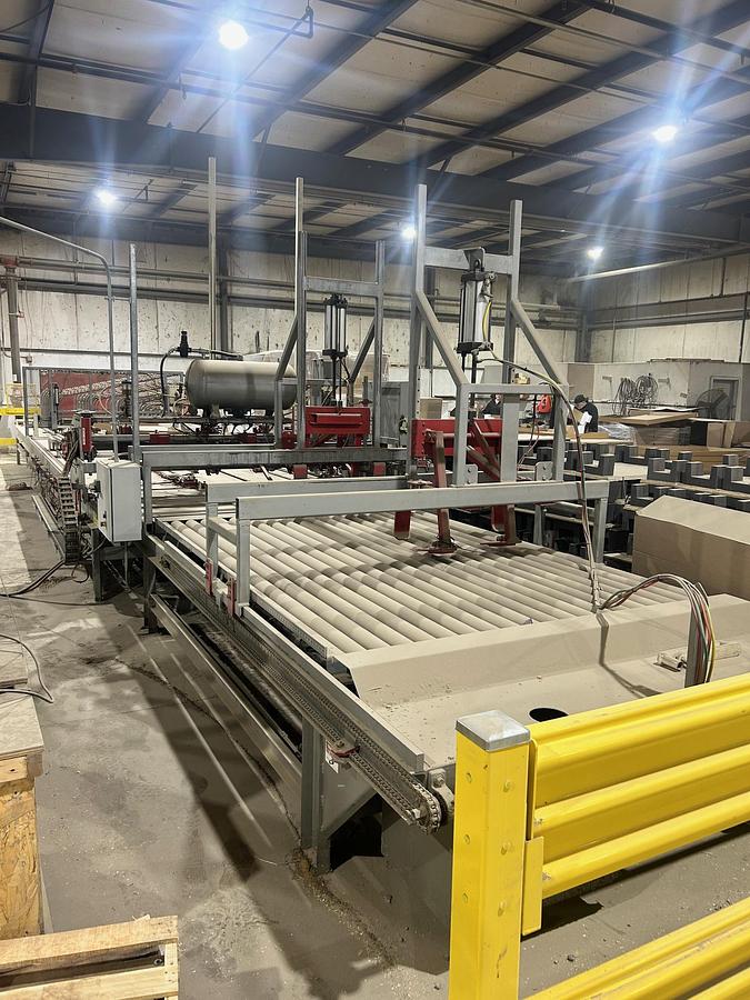 Used 2012 Stutzman Manufacturing, Woodpecker Pallet Nailing Machine, Model: 64"x108"