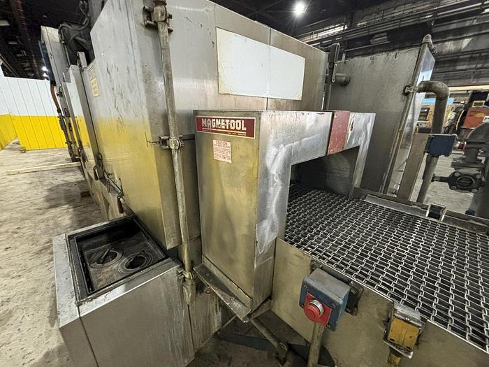 Used 3-Stage Ransohoff Stainless Steel Belt Washer with 24" wide Conveyor