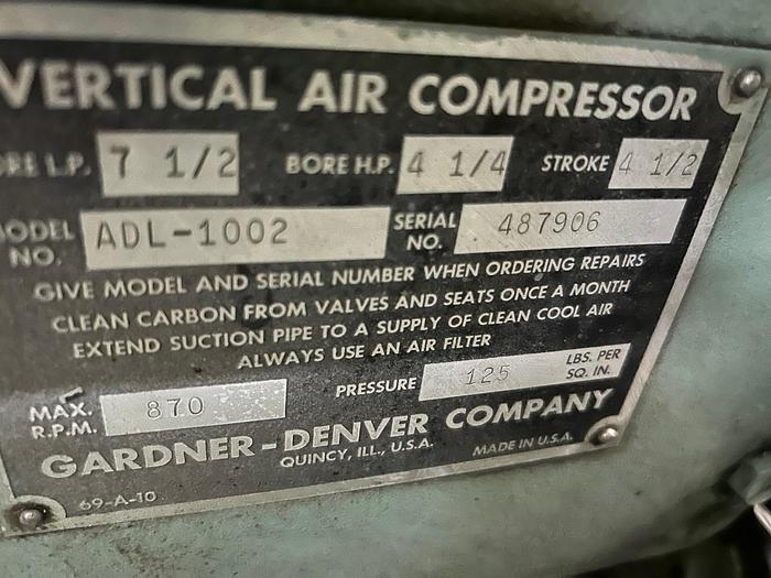 Used Gardner Denver
