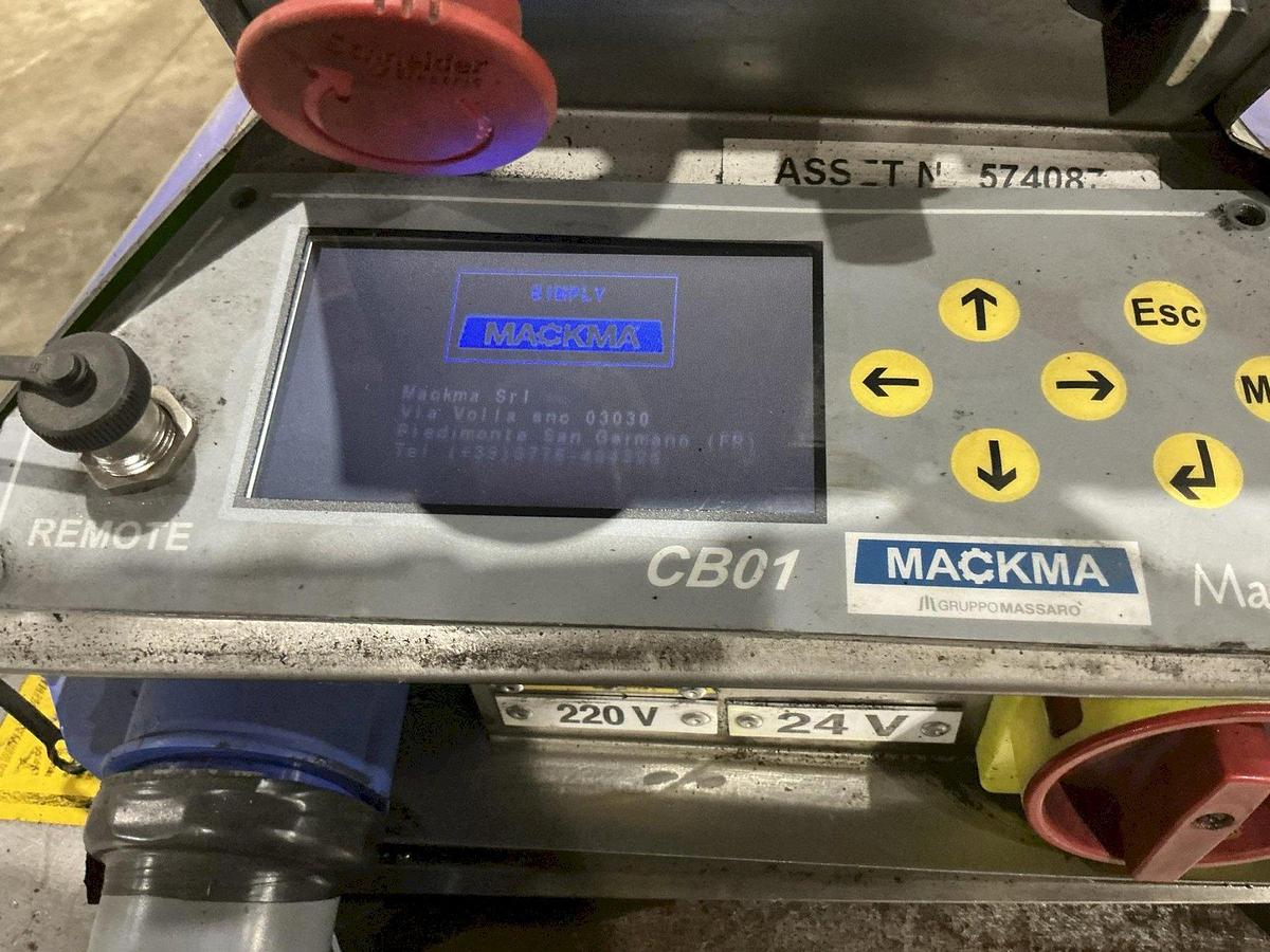 Used Mackma Portable Pipe Bender, Model BM 34