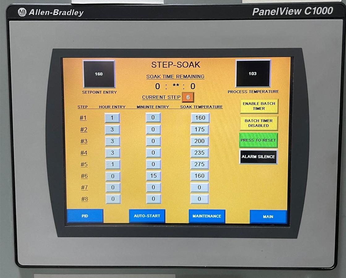 Used 2013 Ace Equipment Company Batch Oven, Model 8815