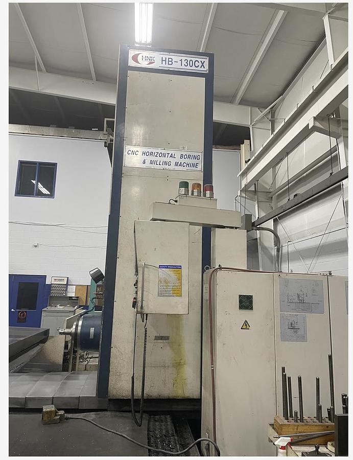 Used 5.9" HNK HB-150 CNC Table Type Horizontal Boring Mill
