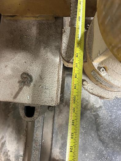 Used 7-1/2 TON PROGRESSIVE DOUBLE LEG GANTRY CRANE wirh Shaw-Box Hoist