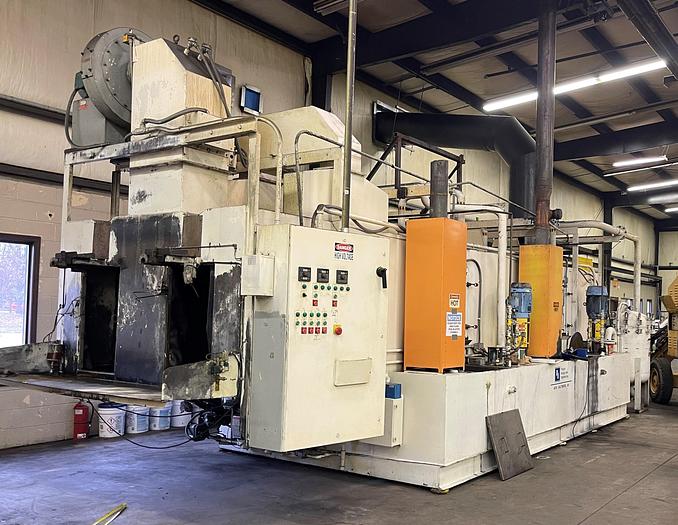 Used 2005 Painter Design, Co. 3-Stage Dual Lane Monorail Washer