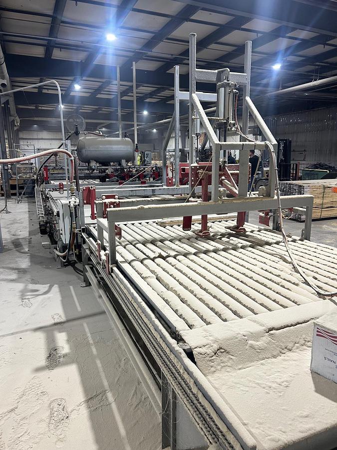 Used 2016 Stutzman Manufacturing, Woodpecker Pallet Nailing Machine, Model: 64"x108"
