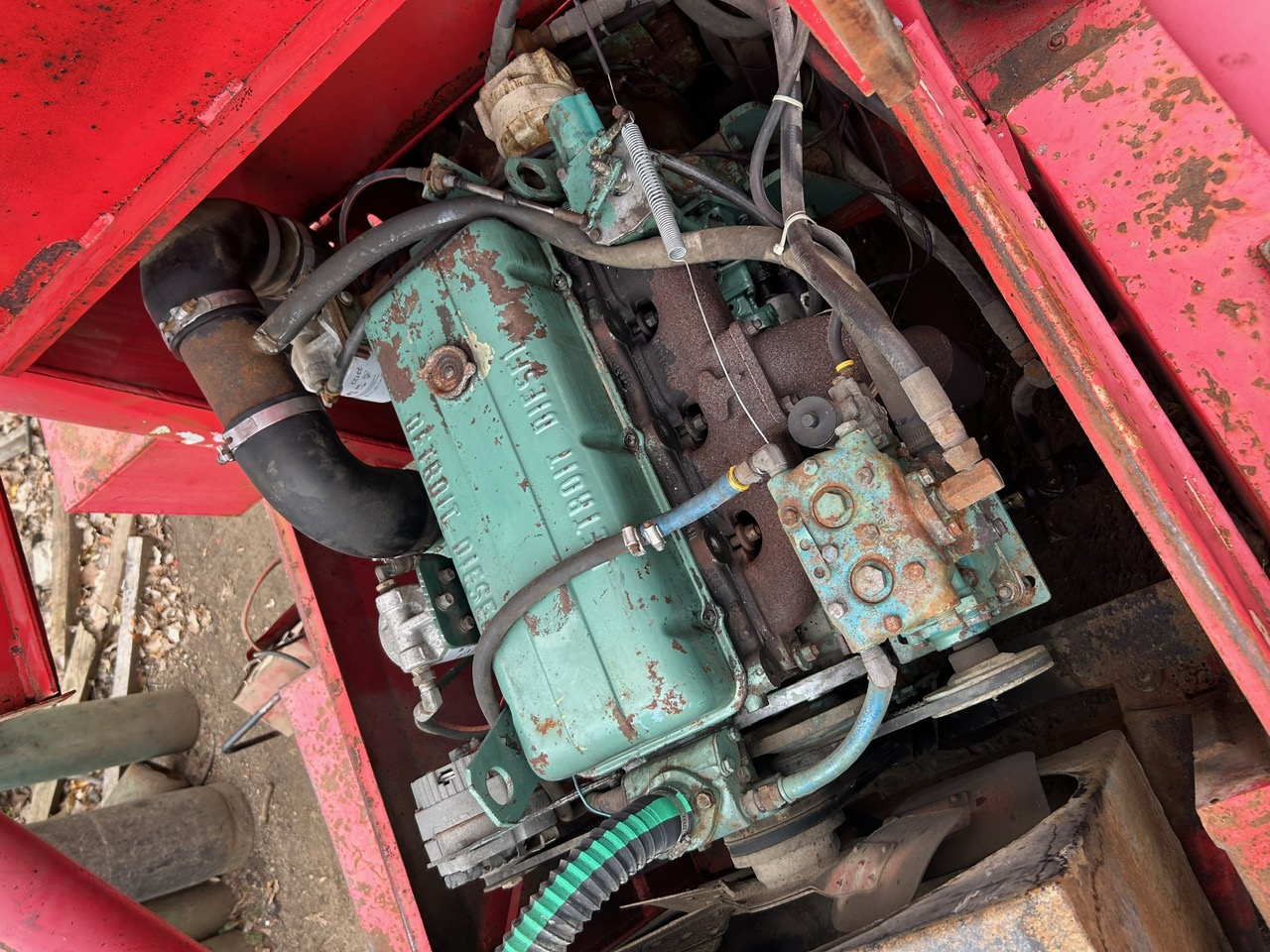 Used 80,000 LB. BRISTOL RIGGER SPECIAL FORK TRUCK