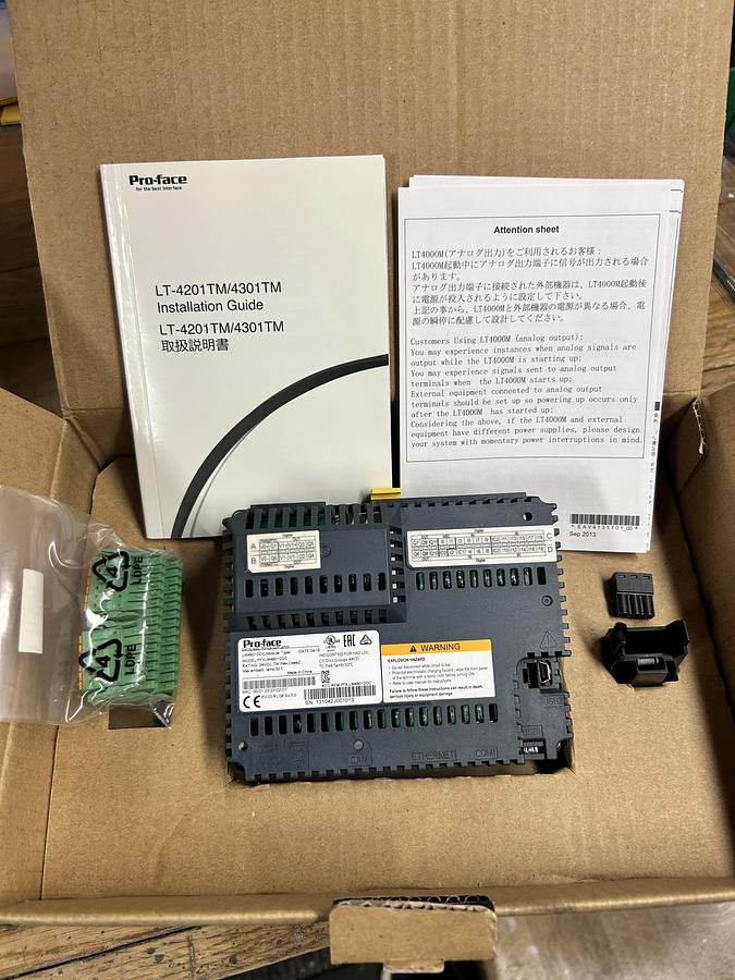 PRO-FACE PFXLM4B01DDC (New In Box) (17 Units Available)