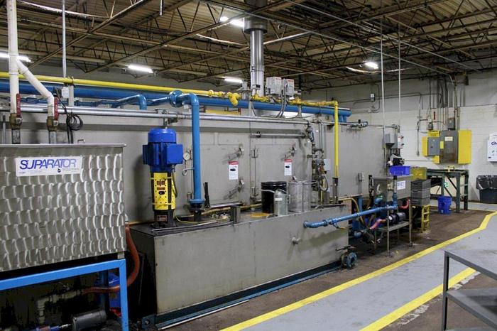 Used 4-Stage Continental Equipment Corp Gas Heat Stainless Steel Conveyor Washer w/ 18" X 15" H Opening