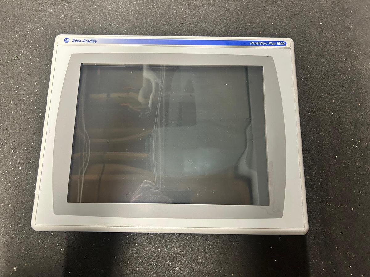 Used Allen Bradley Panelview Plus 1500, Cat 2711P-RDT15C Ser. B, Rev. B