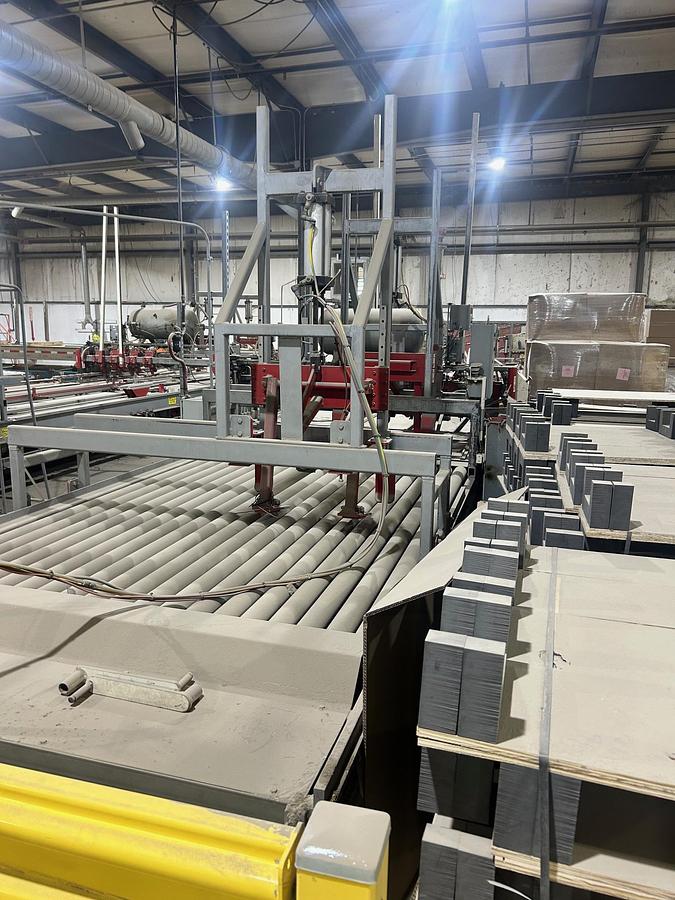 Used 2012 Stutzman Manufacturing, Woodpecker Pallet Nailing Machine, Model: 64"x108"