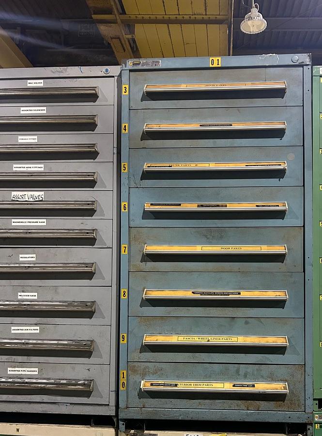 Used Vidmar Cabinets 