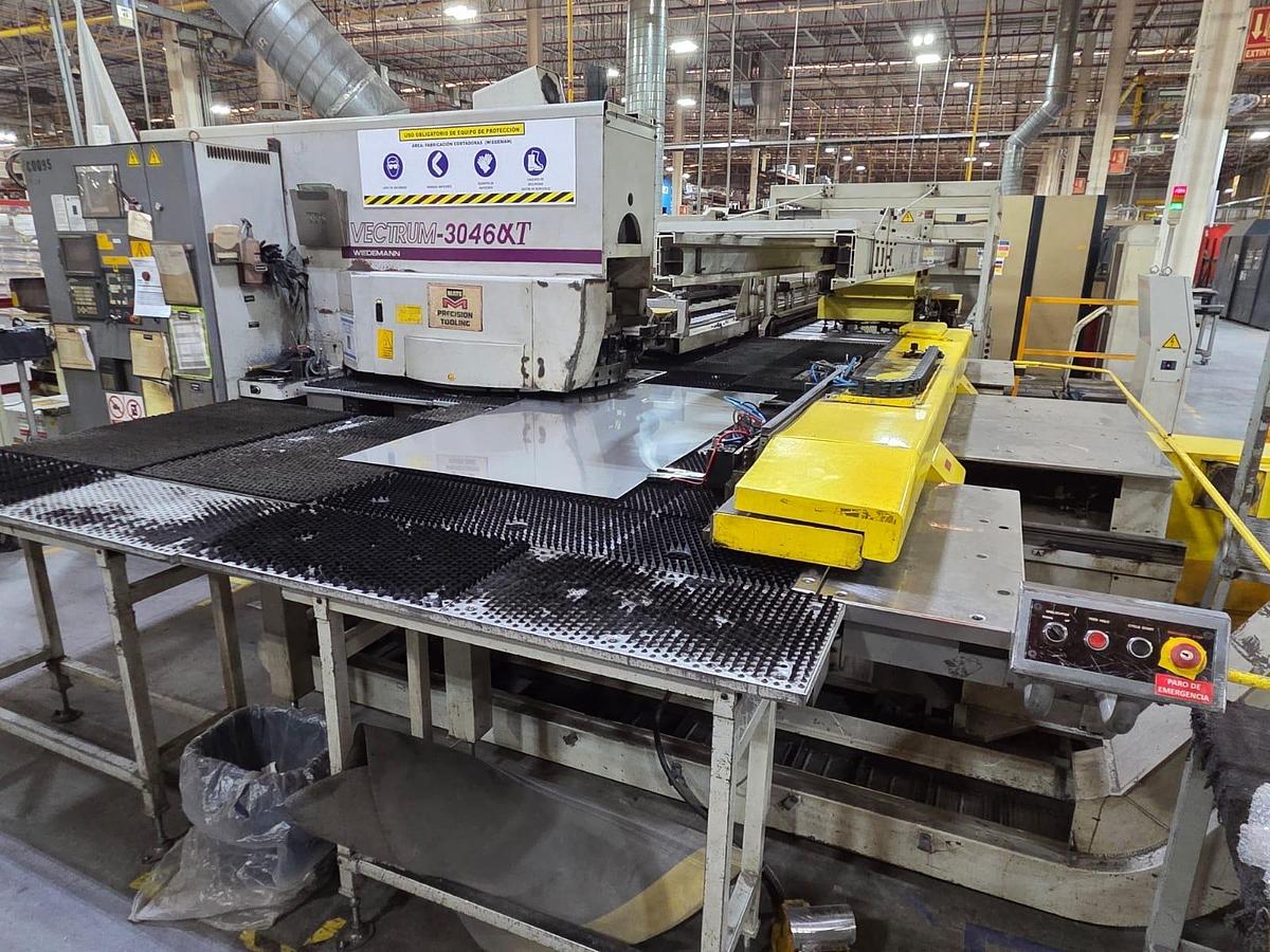 Used 33-Ton Wiedemann-Muratec CNC Turret Punch, Model: Vectrum-3046 Alpha XT