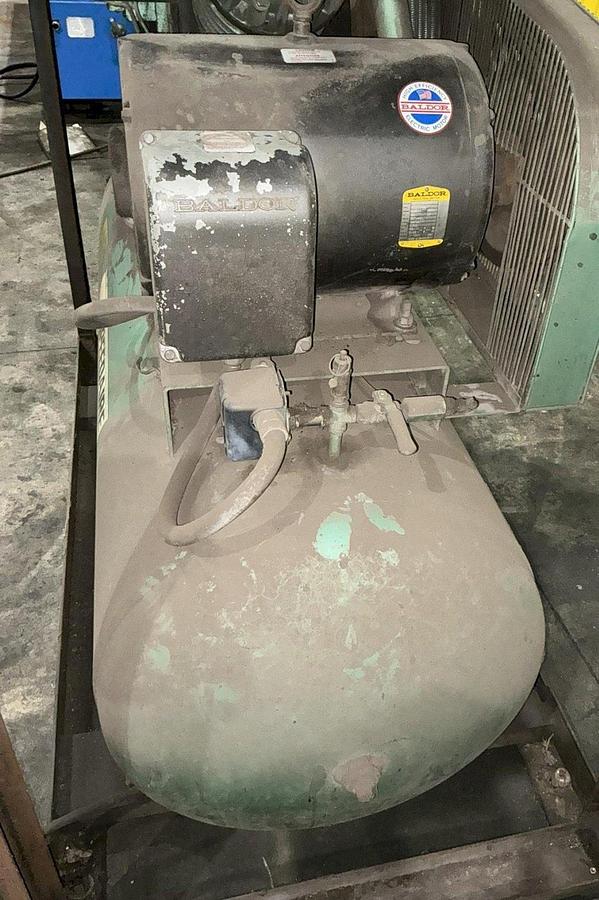 Used 15 HP Speedaire Duplex Air Compressor