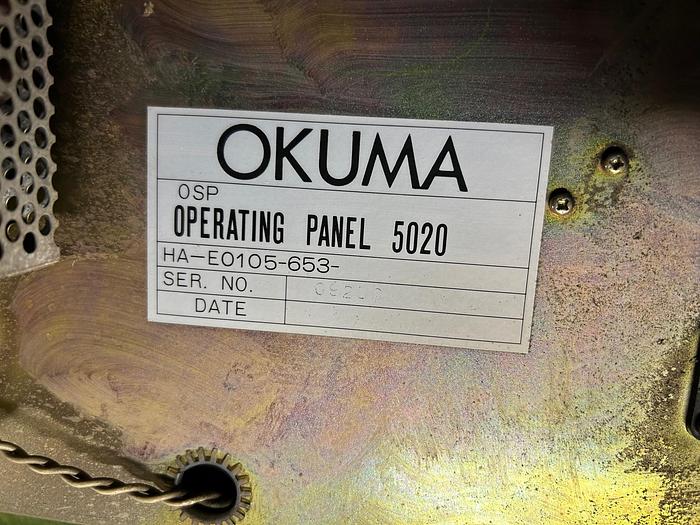 Used Okuma OSP5020M Control Panel 