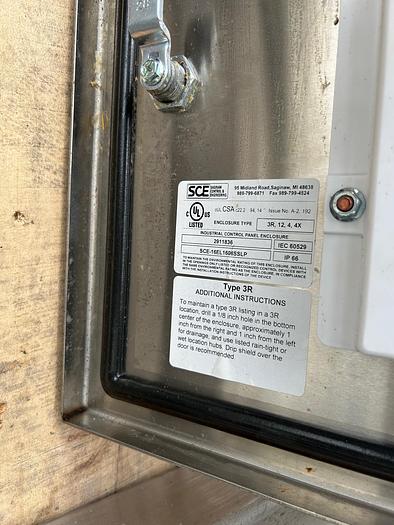 Used 7 Cu Ft Ribbon Blender  Stainless Steel Food Grade (50 Gallons)