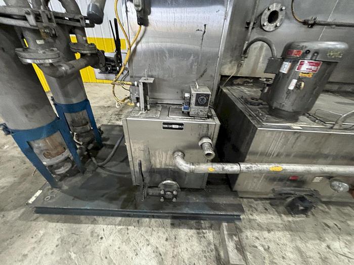 Used 3-Stage Ransohoff Stainless Steel Belt Washer with 24" wide Conveyor