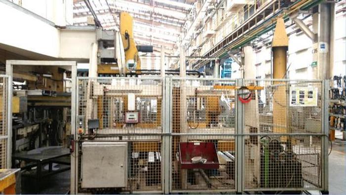 Used 1500-Ton Schuler, S4-1500-210-96 Transfer Press