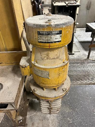 Used 7-1/2 TON PROGRESSIVE DOUBLE LEG GANTRY CRANE wirh Shaw-Box Hoist