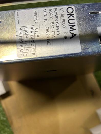 OKUMA E0451-521-051 Power Supply (New)  OEM Packaging