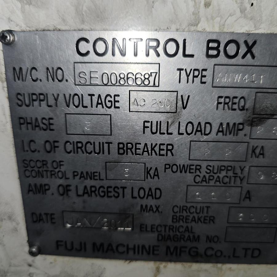 Used Fuji Model ANW-4100 Twin Spindle Twin Turret Ganty Load CNC Lathe